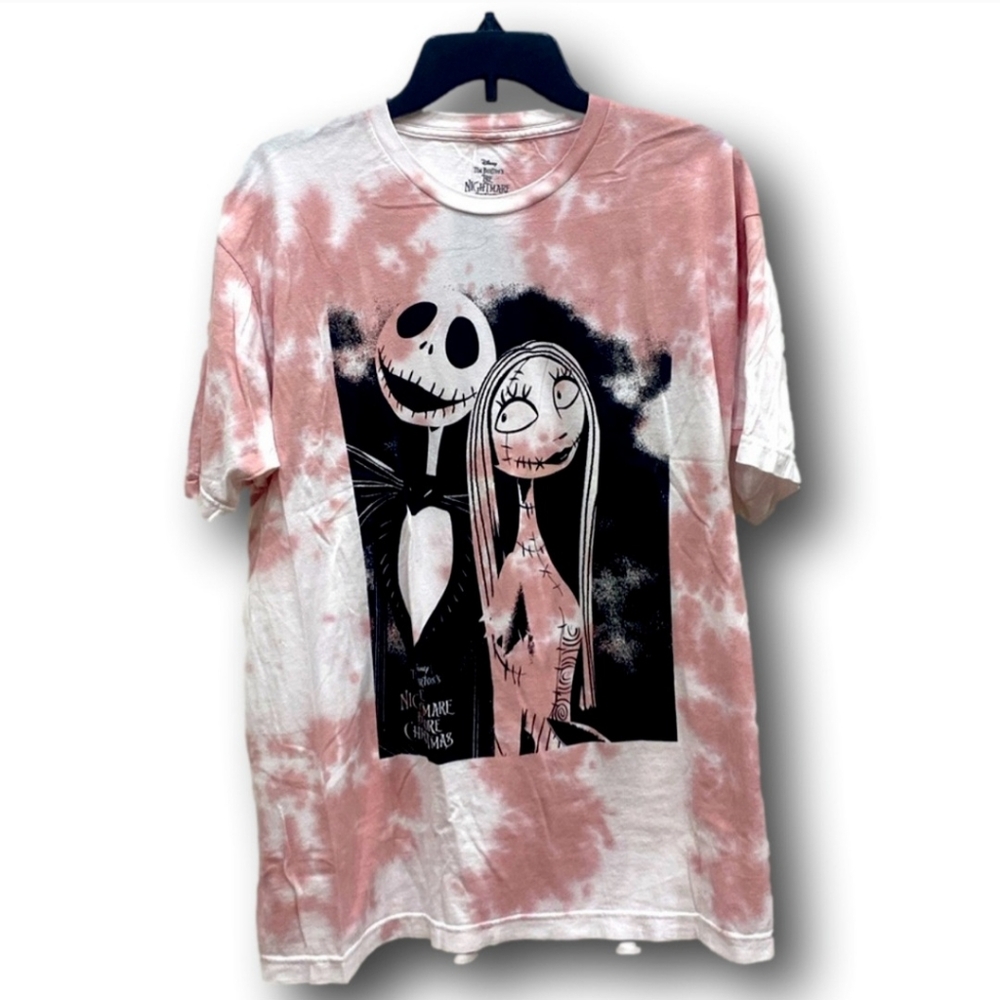 NWT The Night before Christmas graphic tied dye t-shirt 100% cotton size L